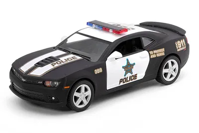 5" Diecast 2014 Chevrolet Camaro Police
