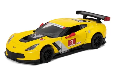 5" Diecast 2016 Corvette C7.R Race Car