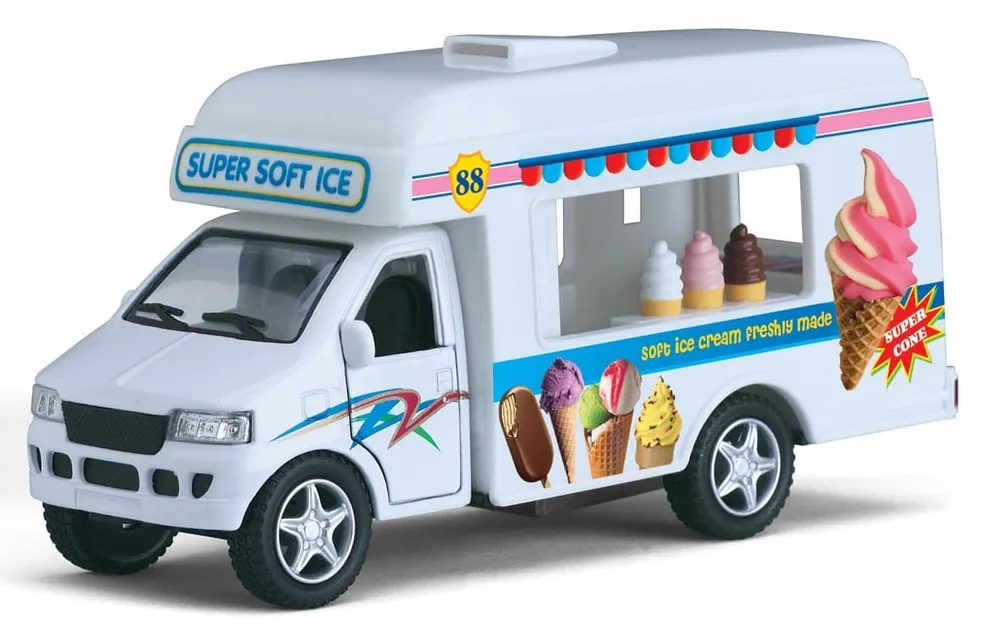 5" Diecast Ice-Cream Truck