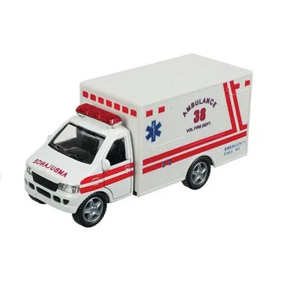 5" Diecast Rescue Team Ambulance & EMS