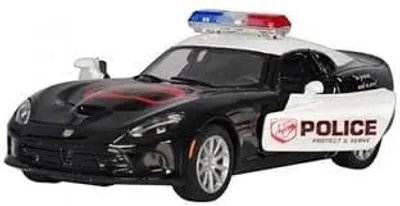5" Diecast SRT Viper GTS Police