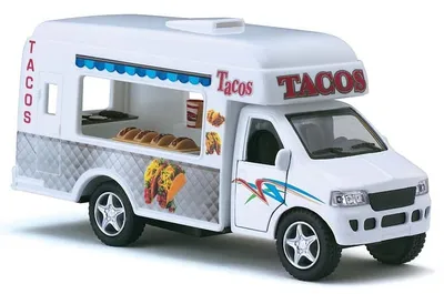5" Diecast Taco Truck