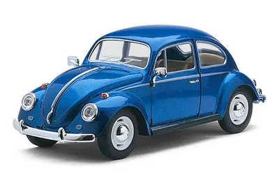 5" Diecast VW Classic Beetle - Solid Color