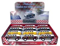 5" Diecast VW Classic Bus with Surfboard