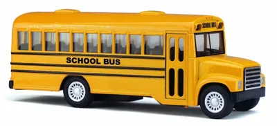 6.5" Diecast School Bus