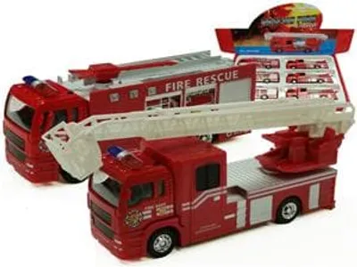 7" Diecast Fire Engine with Sounds & Light
