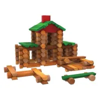 Lincoln Logs - 117 Piece Classic Meetinghouse - Building Set