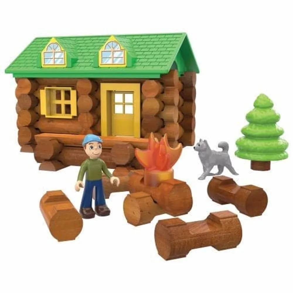 Lincoln Logs - 59 Piece On The Trail Building Set