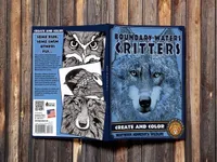 Boundary Waters Critters - Create & Color Coloring Book