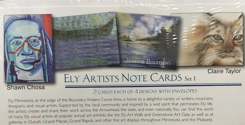 Ely Minnesota Artists Notecard Pack