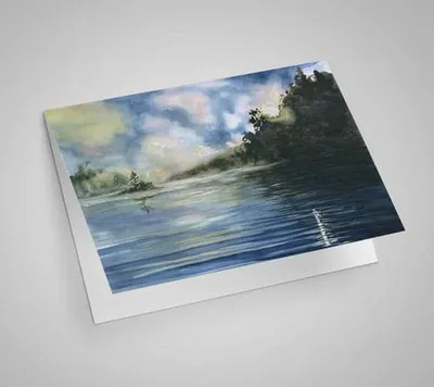 Pickerel Lake Blank Card