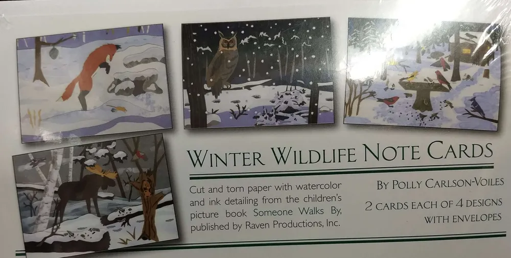 Winter Wildlife Notecard Pack