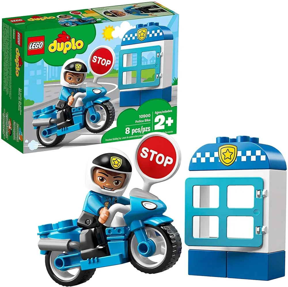 DUPLO Police Motorcycle