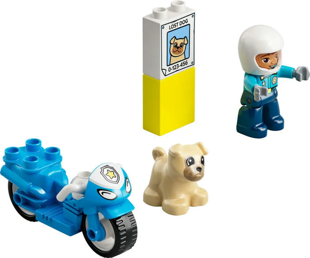 DUPLO Police Motorcycle