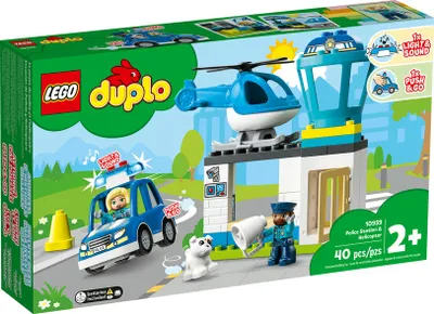 DUPLO Police Station and Helicopter