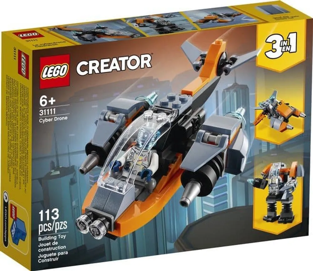 LEGO Creator 3-in-1 Cyber Drone