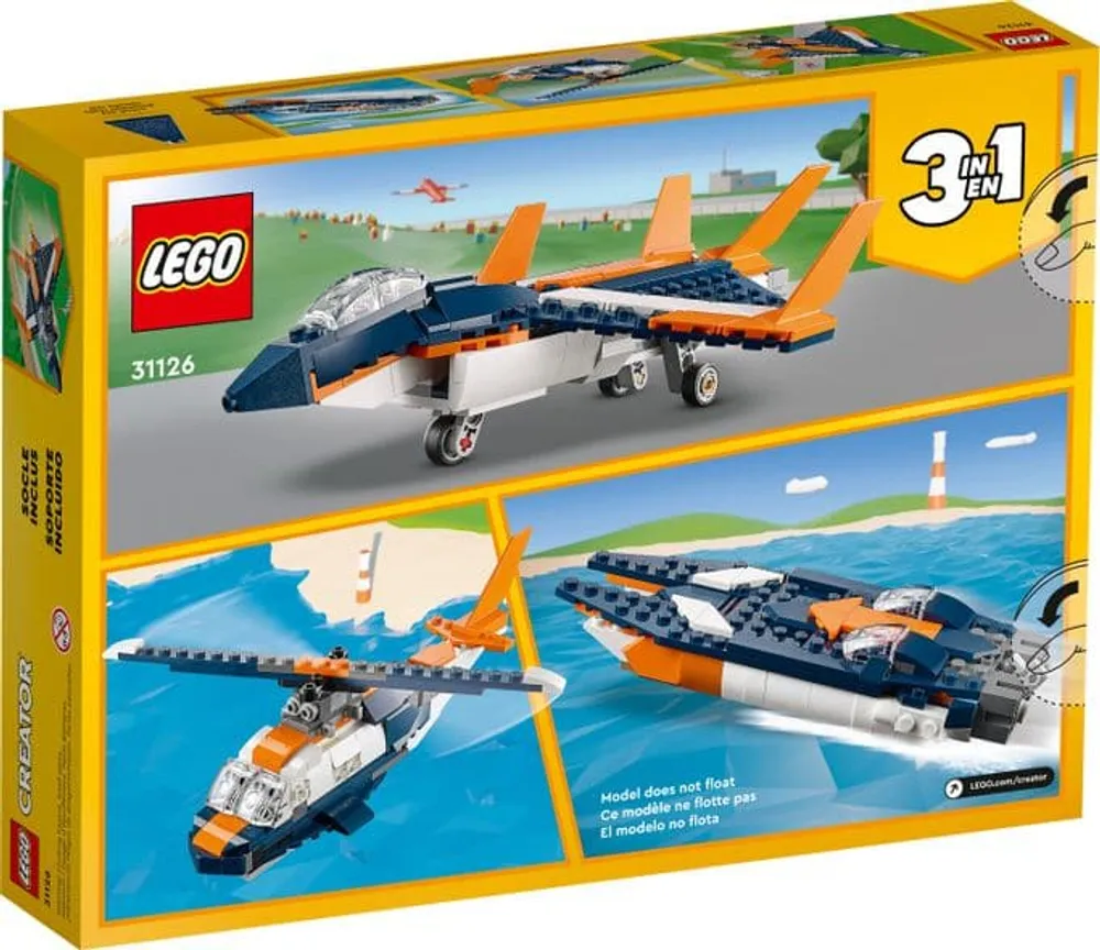LEGO Creator Supersonic Jet