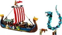 Viking Ship and the Midgard Serpant