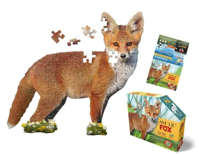 I am Lil' Fox - 100 Piece Puzzle