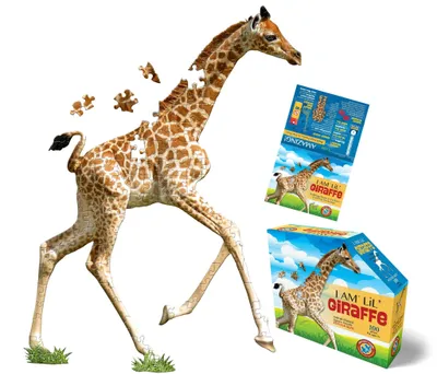 I am Lil' Giraffe - 100 Piece Puzzle