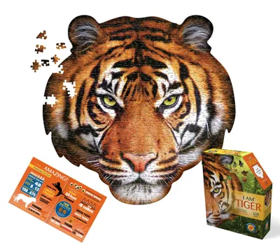 I am Tiger - 550 Piece Puzzle