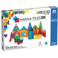 Magna-Tiles 48 Piece Set - Clear Colors