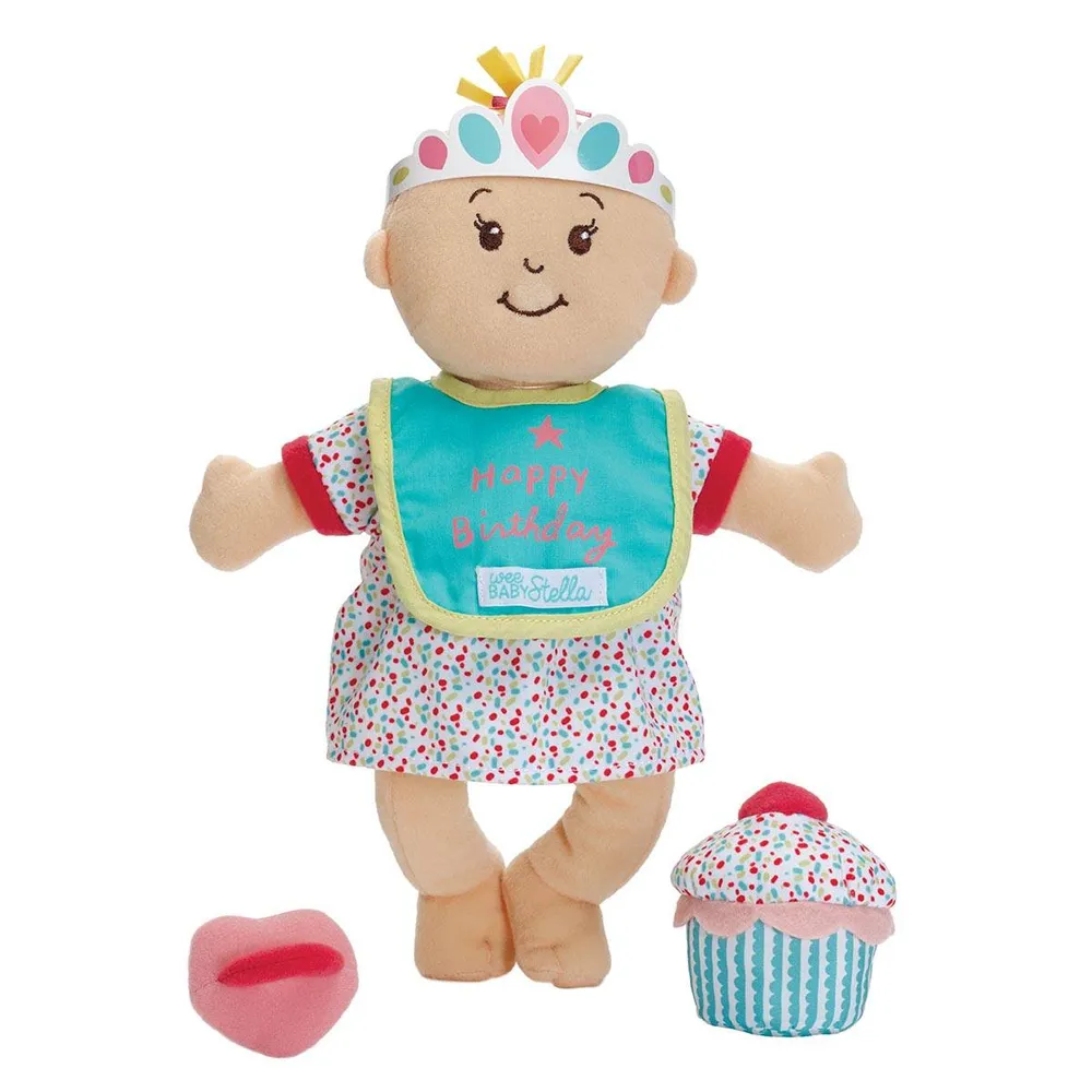 Wee Baby Stella Doll - Sweet Scents Birthday Set