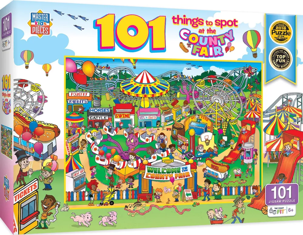 101 Things to Spot - At the County Fair - 101 Piece Puzzle