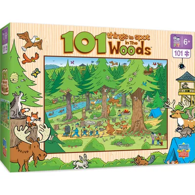 101 Things to Spot - In the Woods - 101pc Puzzle