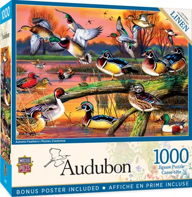 Audubon - Autumn Feathers - 1000pc Puzzle