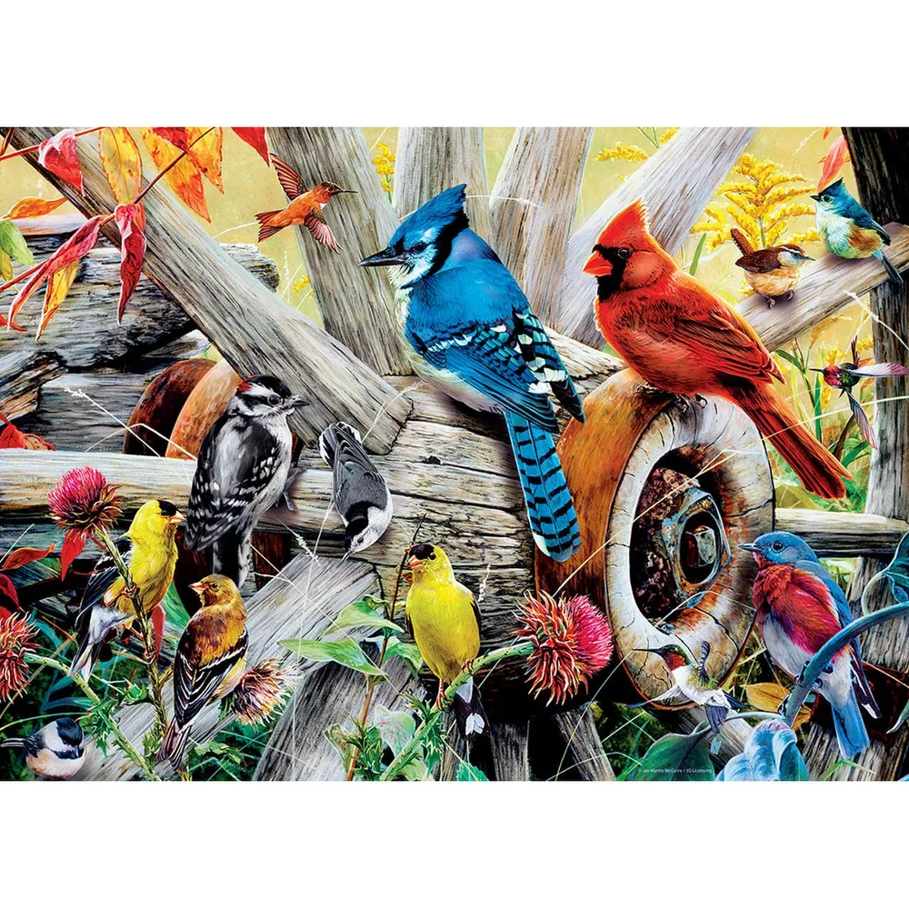 Audubon - Backyard Birds - 1000pc Puzzle