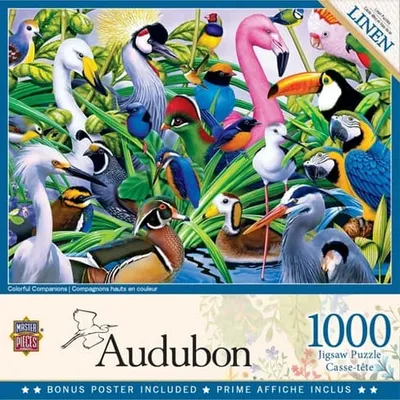 Audubon - Colorful Companions - 1000pc Puzzle