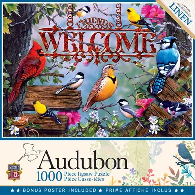 Audubon - Perched - 1000pc Puzzle