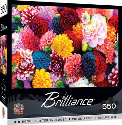 Brilliance - Beautiful Blooms - 550pc Puzzle