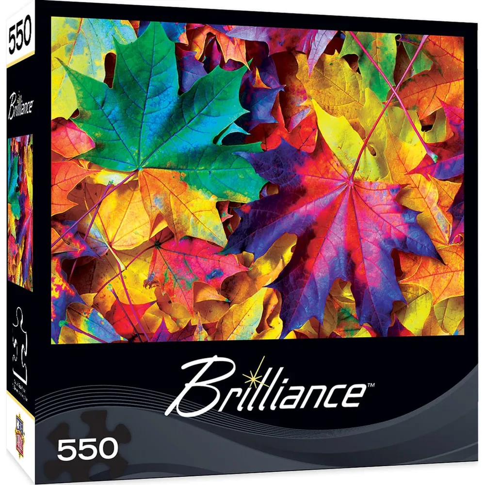 Brilliance - Fall Frenzy - Fall Leaves - 550pc Jigsaw Puzzle