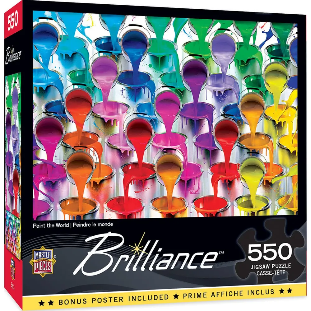 Brilliance - Paint the World - 550pc Puzzle