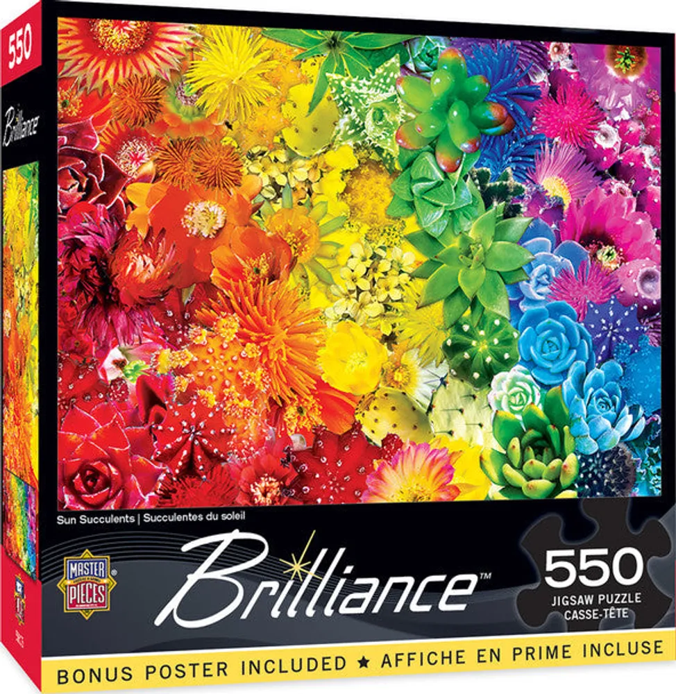 Brilliance - Sun Succulents - 550pc Puzzle