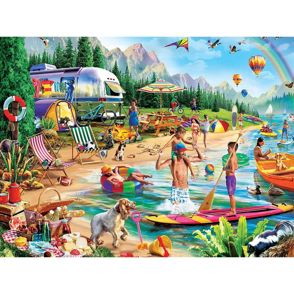 Campside - Day at the Lake - 300pc Puzzle