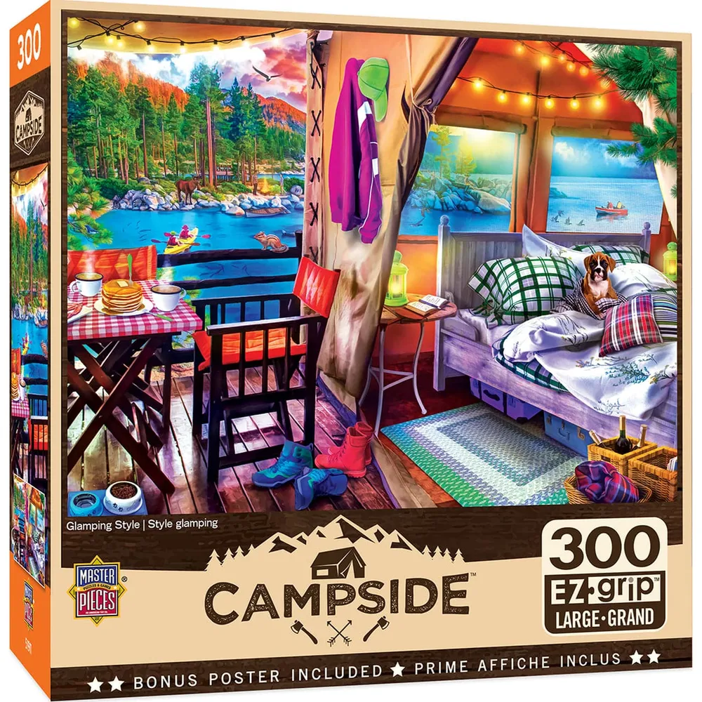 Campside - Glamping Style - 300pc EzGrip Puzzle