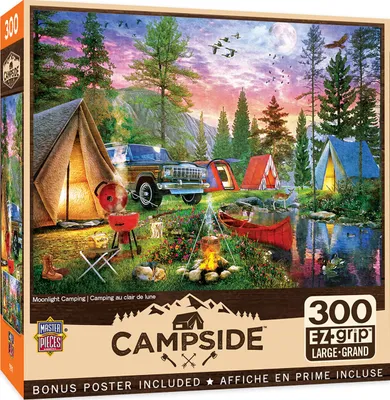 Campside - Moonlight Camping - 300pc EzGrip Puzzle