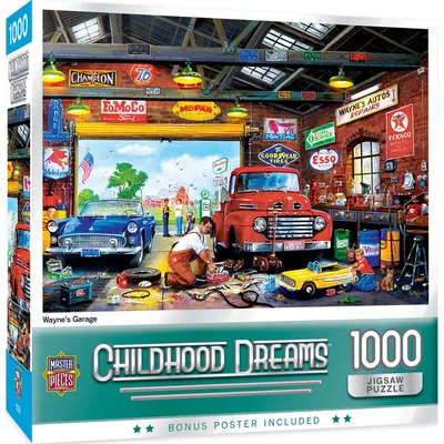 Childhood Dreams - Wayne's Garage - 1000pc Puzzle