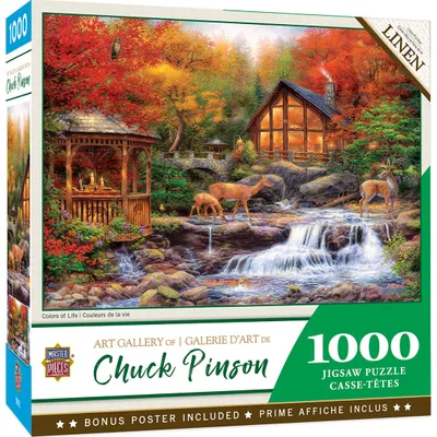 Chuck Pinson Art Gallery - Colors Of Life - 1000pc Puzzle