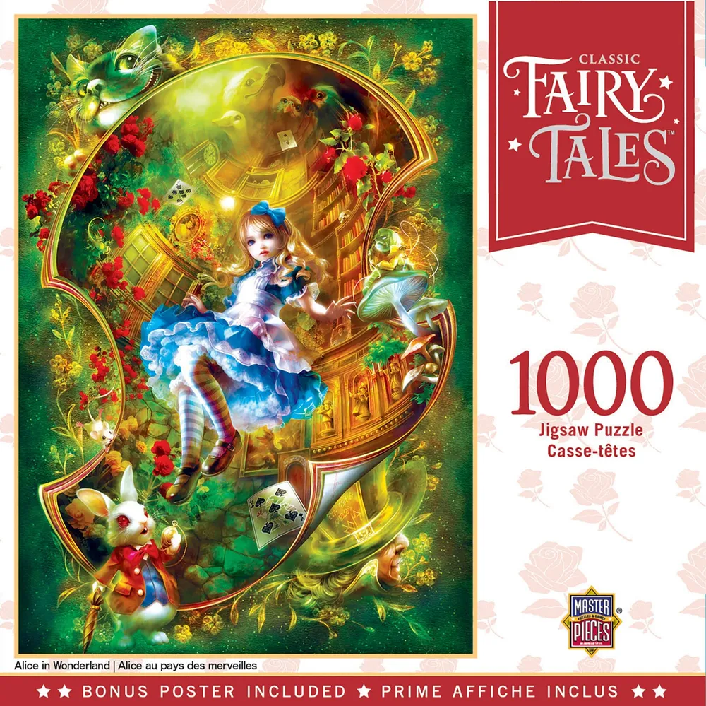 Classic Fairy Tales - Alice in Wonderland - 1000pc Puzzle