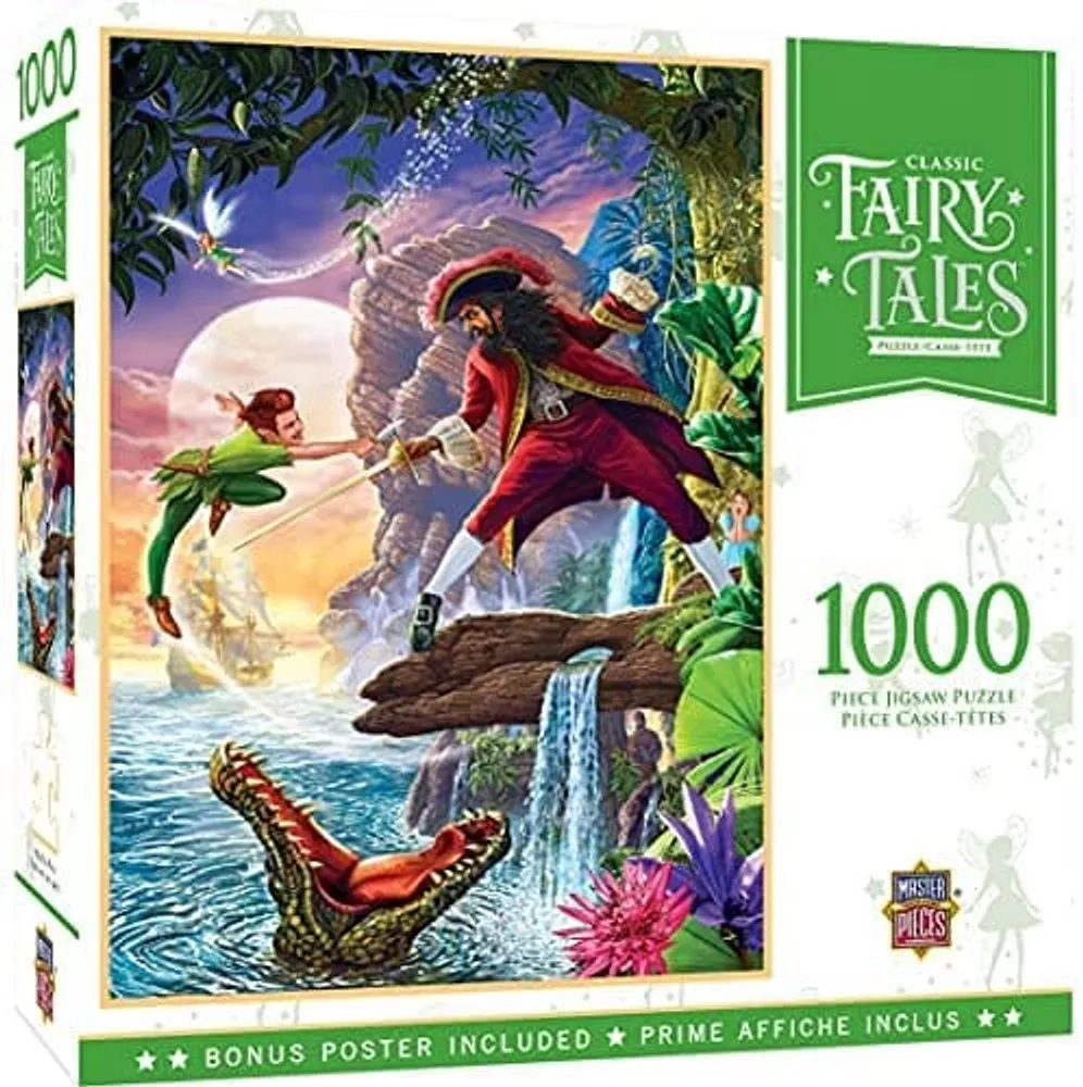 Classic Fairy Tales - Peter Pan - 1000pc Puzzle