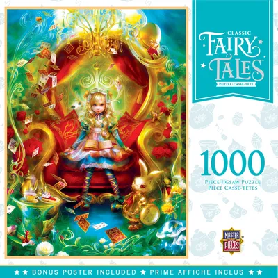 Classic Fairy Tales - Tea Party Time - 1000pc Puzzle