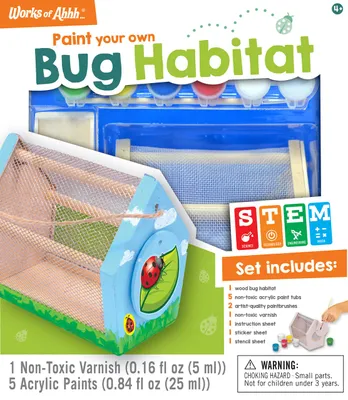 Classic Wood Paint Kit - Bug Habitat