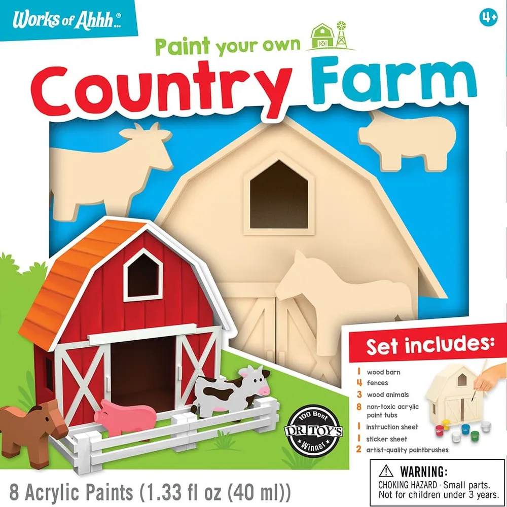 Classic Wood Paint Kit - Country Farm