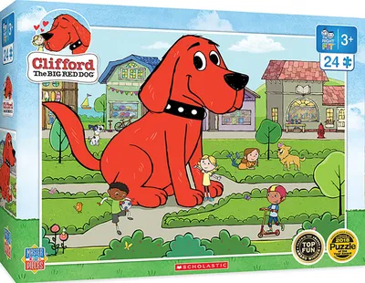 Clifford Right Fit - Town Square - 24pc Puzzle
