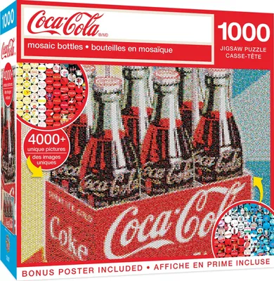 Coca-Cola - Photomosaic Bottles - 1000pc Puzzle