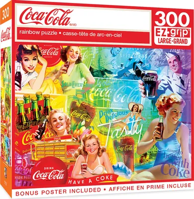 Coca-Cola - Rainbow - 300pc EzGrip Puzzle